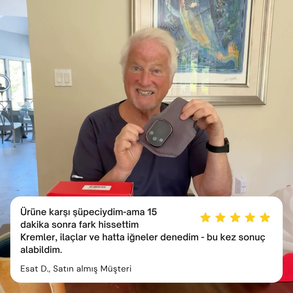 SinusRay™-3'ü 1 Arada Ayak Masaj ve Terapi Cihazı