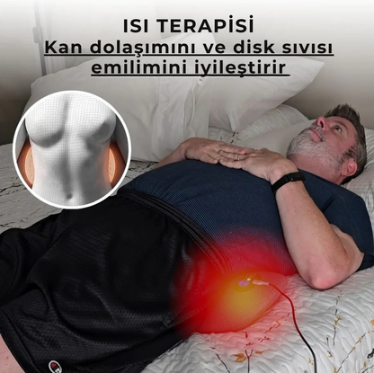 SinusRay™ 3’ü 1 Arada Siyatik-Sırt Masaj & Terapi Cihazı